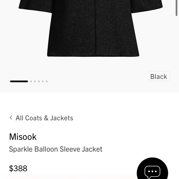 2-Piece Misook Black Sparkle Set L msrp $388 - Picture 6 of 14